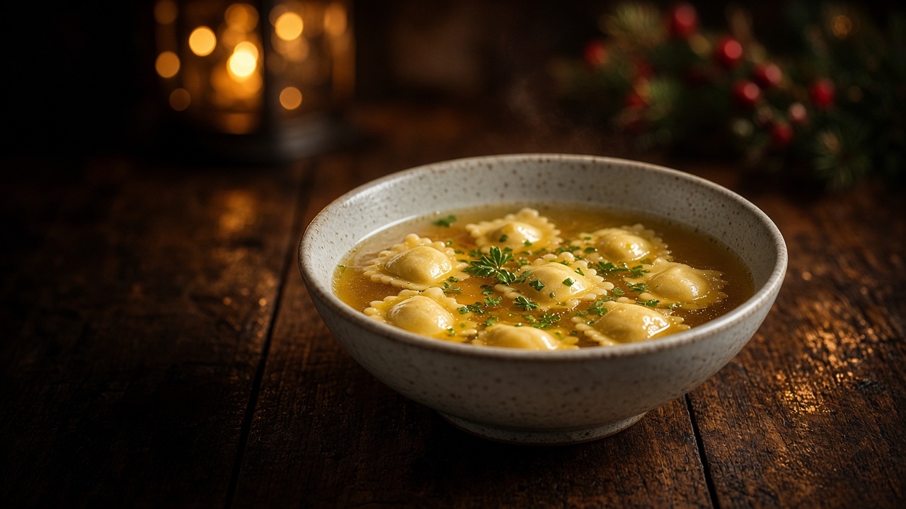 Bouillon de ravioles