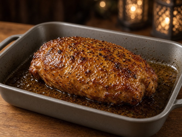 Reposer, Rôti de porc au miel