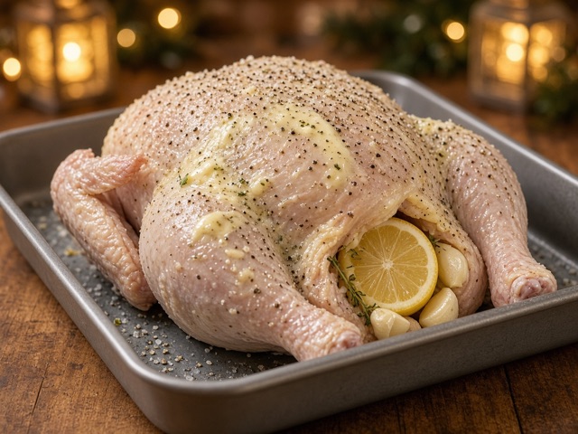 Préparer, Poulet rôti aux herbes