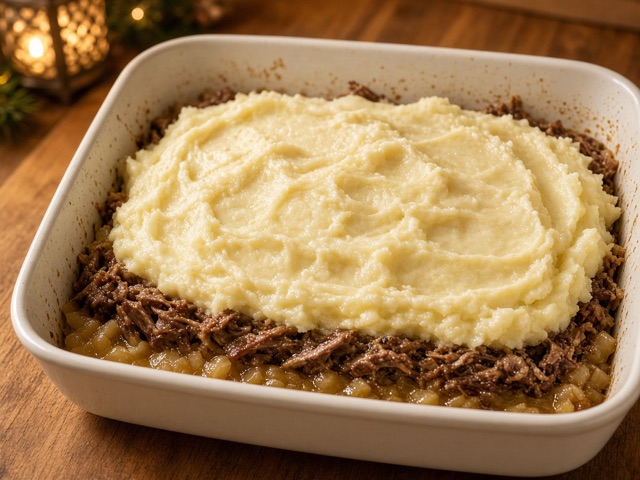 Monter, Parmentier de canard
