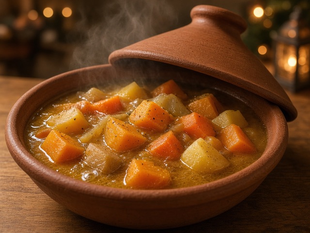 Mijoter, Tajine de légumes d'hiver