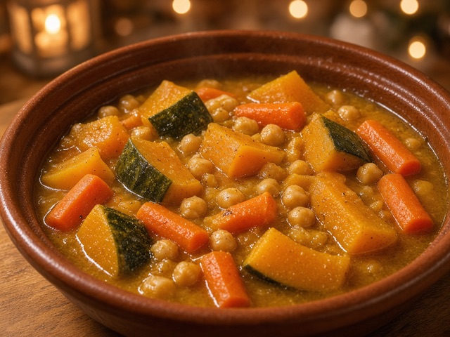 Finir, Tajine de légumes d'hiver
