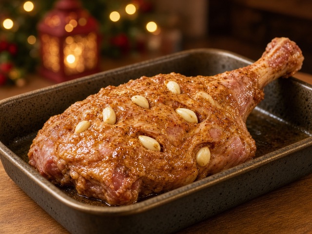 Frotter, Gigot aux épices douces