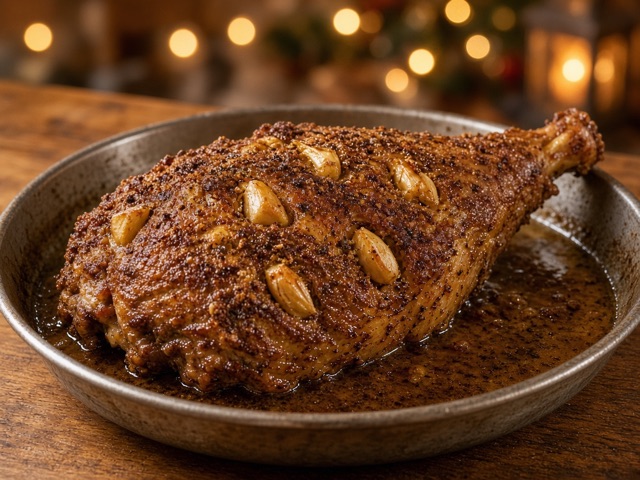 Rôtir, Gigot aux épices douces