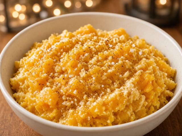 Écraser, Gratin de courge