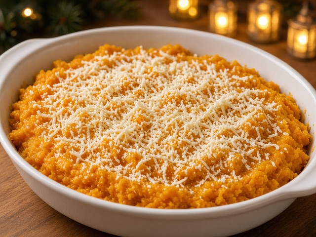 Fromage, Gratin de courge