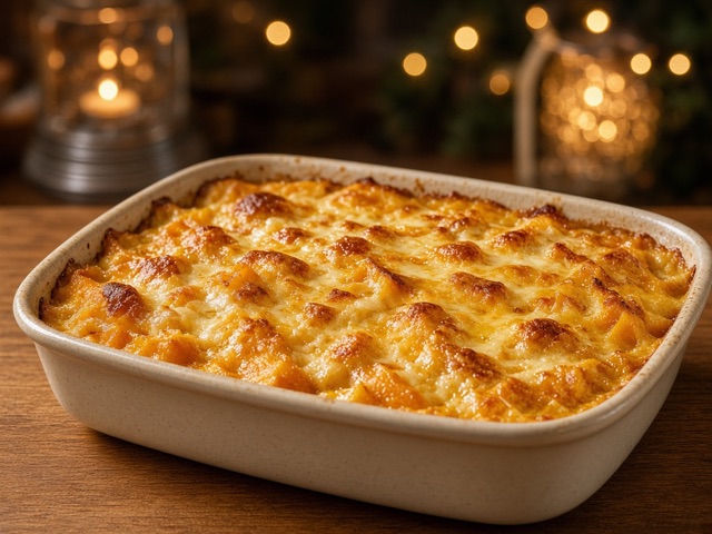 Dorer, Gratin de courge