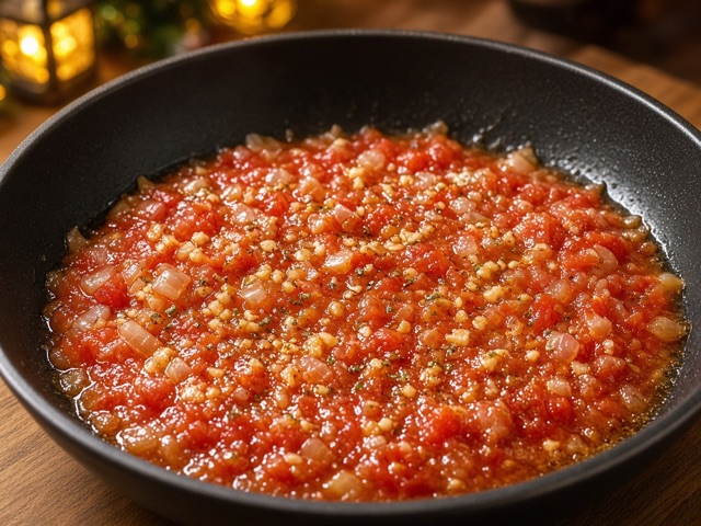 Sauce, Boulettes sauce tomate
