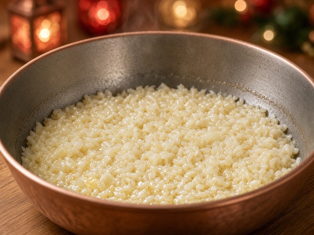 Nacrer, Risotto aux cèpes