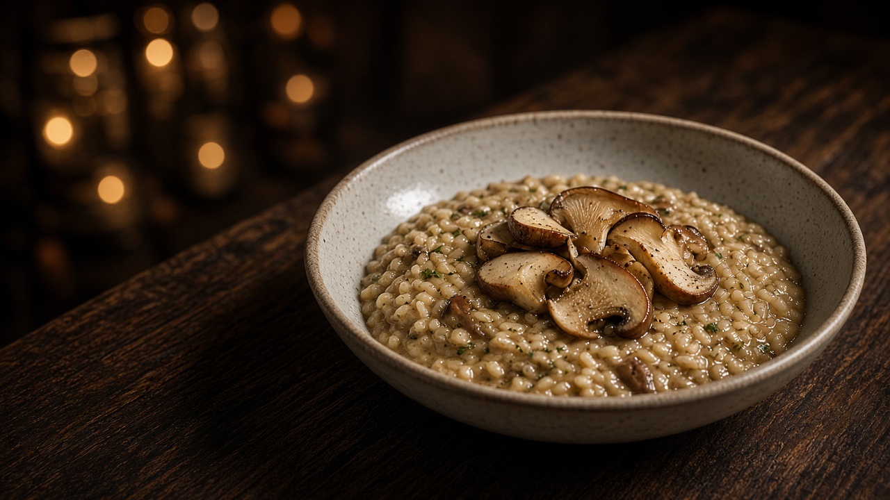 Risotto aux cèpes