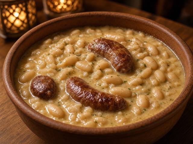 Mijoter, Cassoulet du village