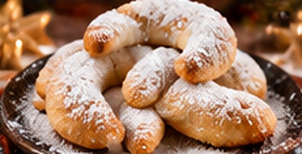 Vanillekipferl, petits croissants à la vanille