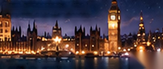 Londres de nuit, Big Ben illuminé